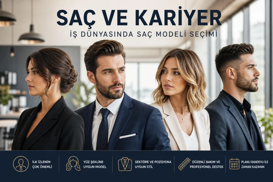 Saç ve Kariyer: İş Dünyasında Saç Modeli Seçimi