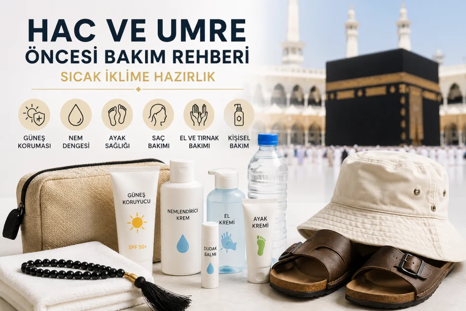 Hac ve Umre Öncesi Bakım Rehberi: Sıcak İklim Hazırlığı