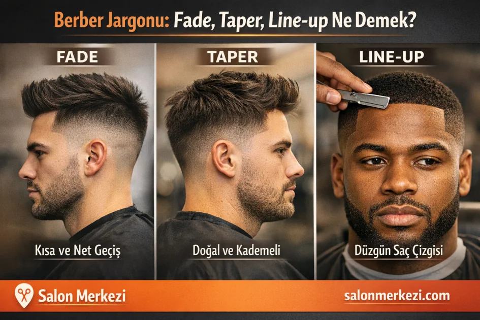 Berber Jargonu: Fade, Taper, Line-up Ne Demek?