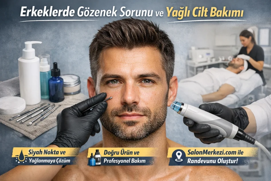 Erkeklerde Gözenek Sorunu ve Yağlı Cilt Bakımı
