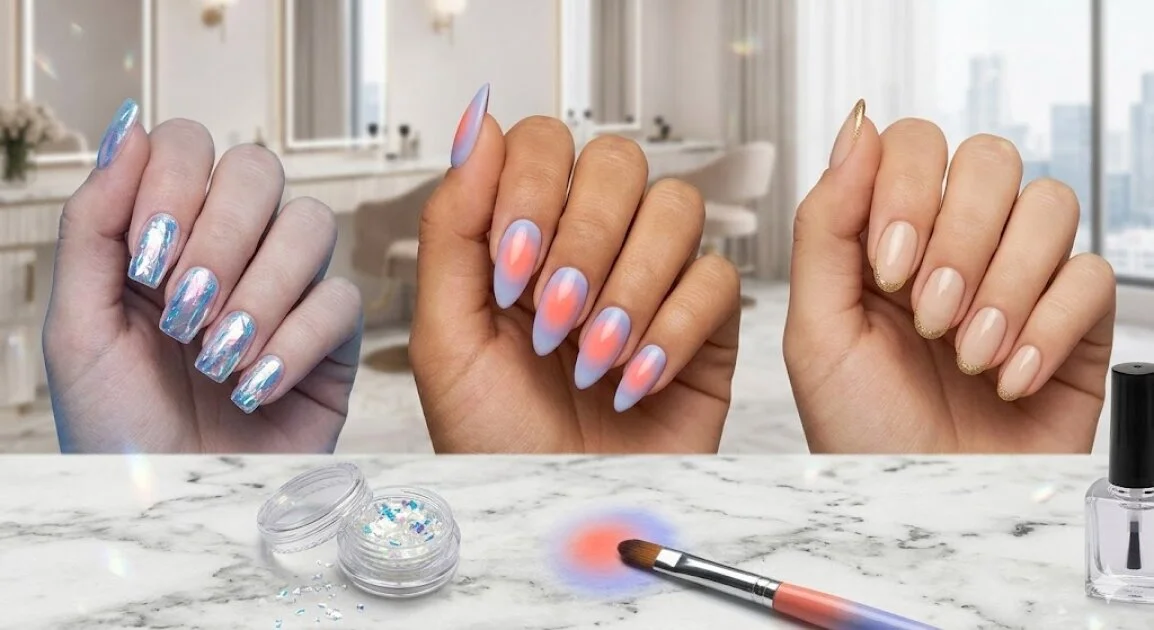 2026 Manikür Trendleri: Cam Tırnak, Aura Nail ve Minimal Fransız