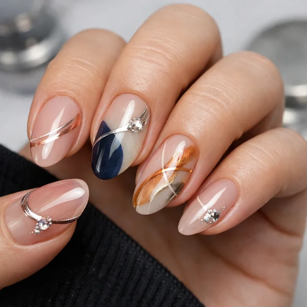 Abstract Nail Art: Soyut Sanat Tırnakta