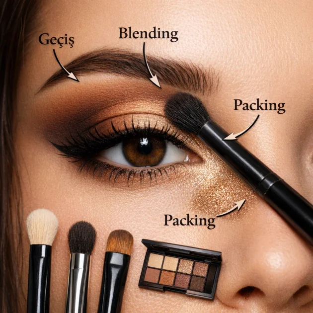 Göz Farı Uygulama Teknikleri: Geçiş, Blending, Packing