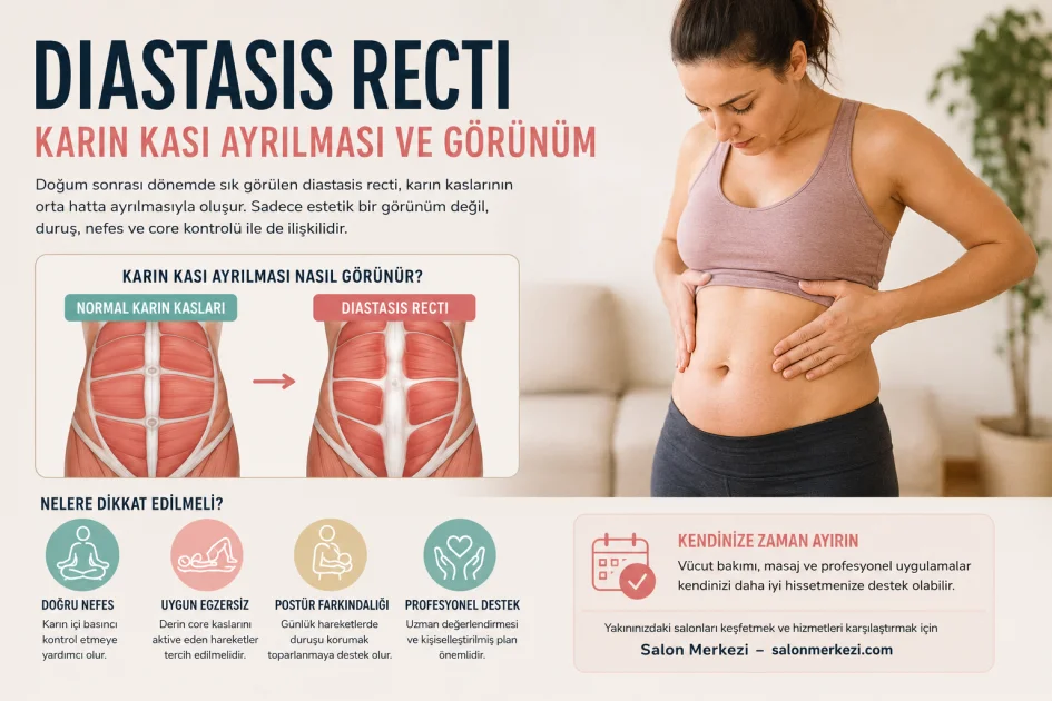 Diastasis Recti: Karın Kası Ayrılması ve Görünüm