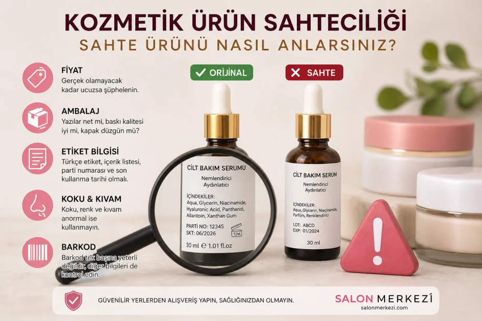 Kozmetik Ürün Sahteciliği: Sahte Ürünü Nasıl Anlarsınız?