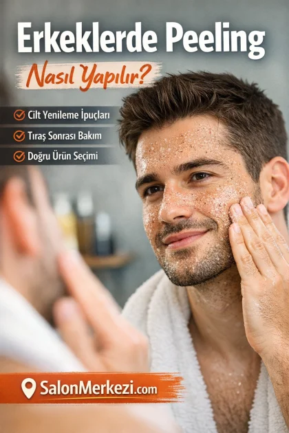 Erkeklerde Peeling Nasıl Yapılır? Cilt Yenileme Rehberi