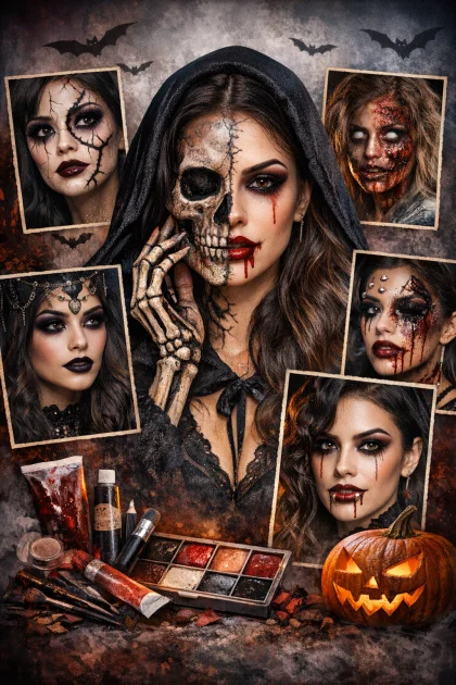 Cadılar Bayramı Makyajı: SFX ve Yaratıcı Tasarımlar