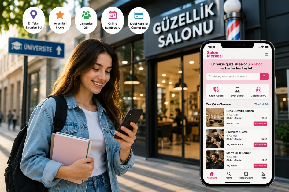 Üniversite Başlangıcı: Yeni Şehirde Kuaför ve Salon Bulma Rehberi