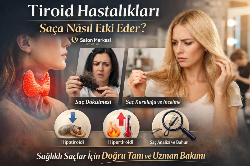 Tiroid Hastalıkları Saça Nasıl Etki Eder?