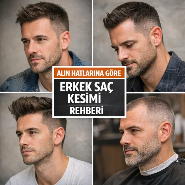 Alın Hatlarına Göre Erkek Saç Kesimi Rehberi