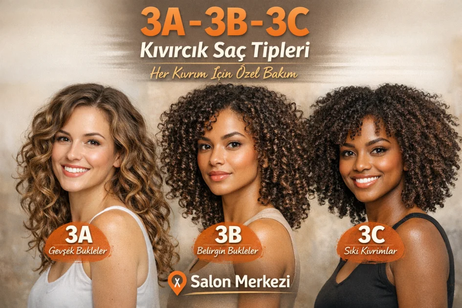 3A-3B-3C Kıvırcık Saç Tipleri: Her Kıvrım İçin Özel Rutin