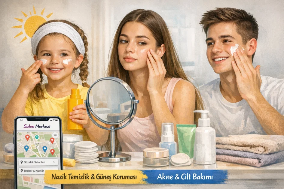 Çocuklar ve Gençler İçin Cilt Bakımı: Ne Zaman Başlanmalı?