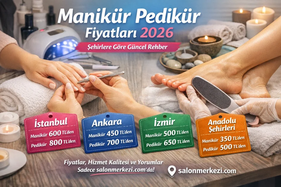 Manikür Pedikür Fiyatları 2026: Şehirlere Göre Güncel Rehber