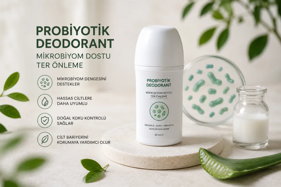 Probiyotik Deodorant Trendi: Mikrobiyom Dostu Ter Önleme