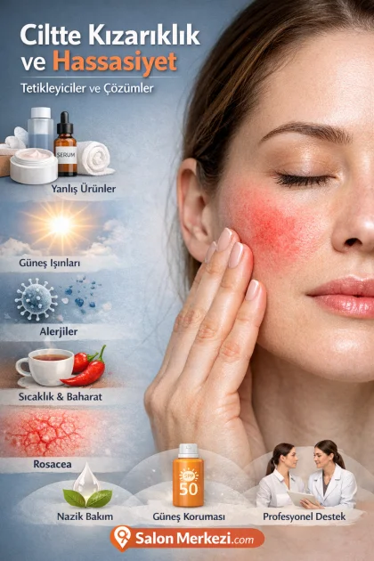 Ciltte Kızarıklık ve Hassasiyet: Tetikleyiciler ve Çözümler