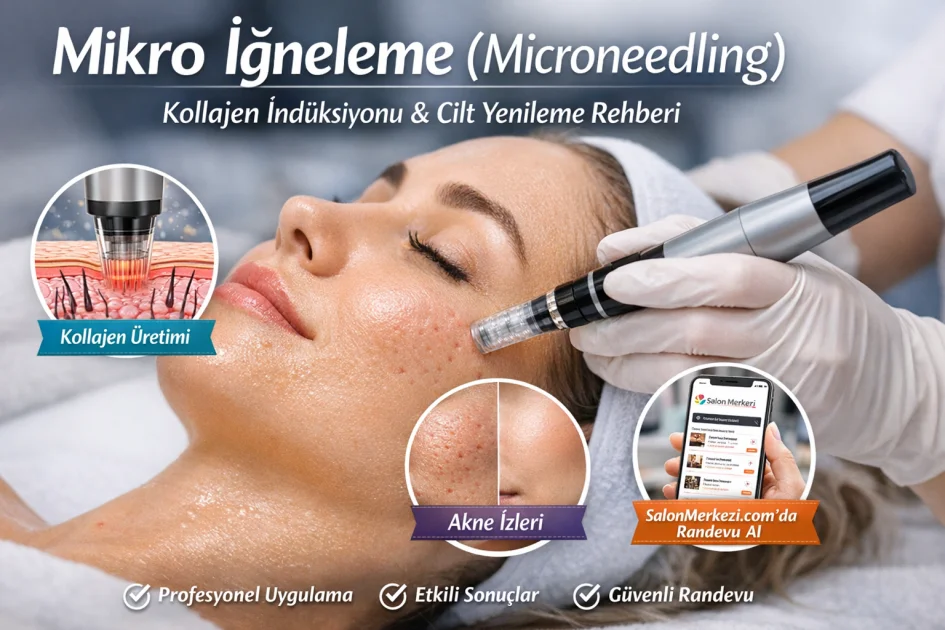 Mikro İğneleme (Microneedling): Kollajen İndüksiyonu Rehberi