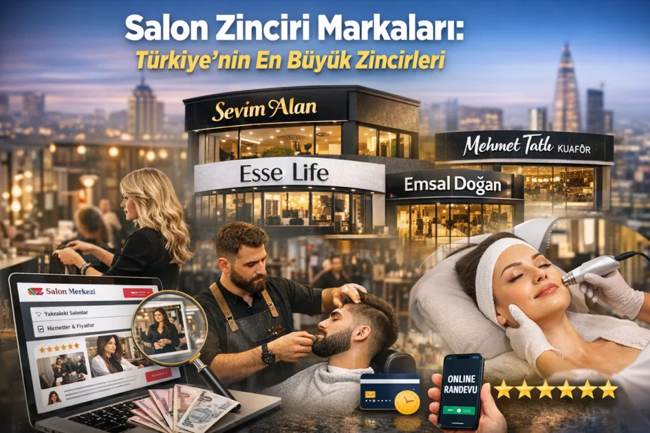 Salon Zinciri Markaları: Türkiye’nin En Büyük Zincirleri