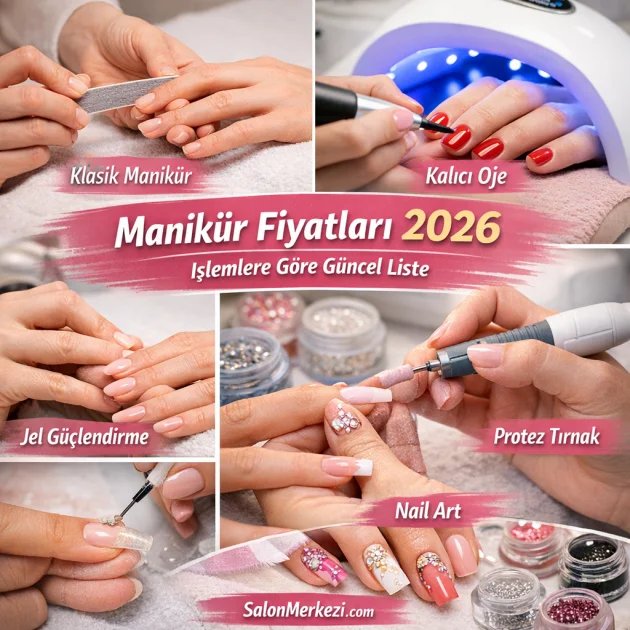 Manikür Fiyatları 2026: İşlemlere Göre Güncel Liste