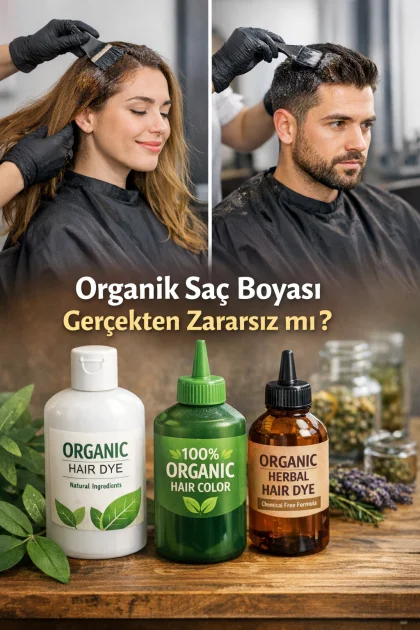 Organik Saç Boyası Gerçekten Zararsız mı?