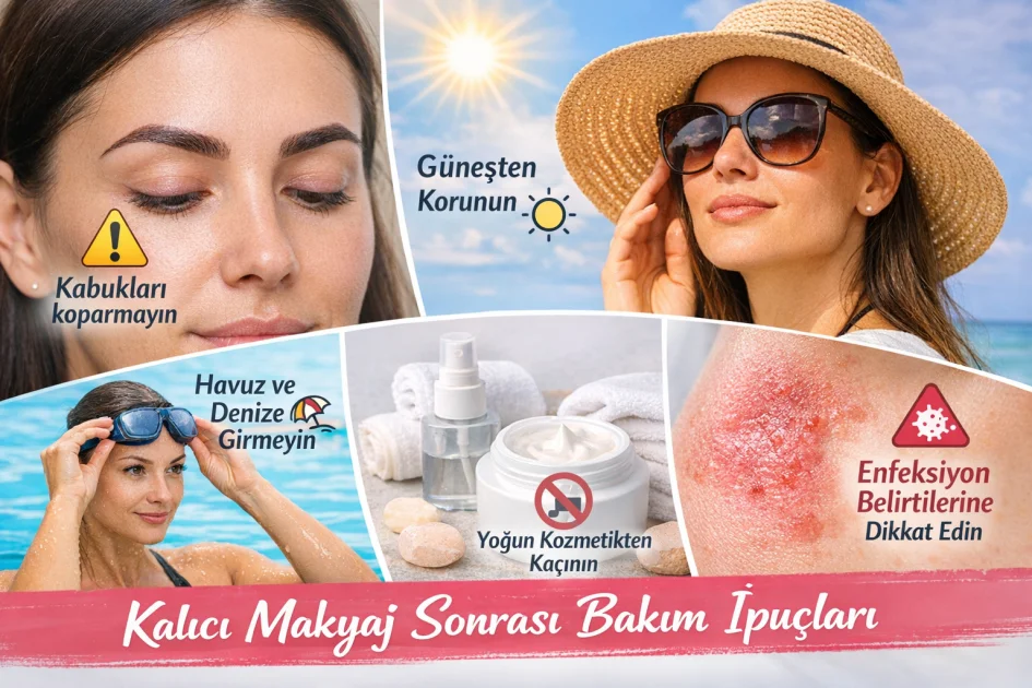 Kalıcı Makyaj Sonrası Bakım Rehberi