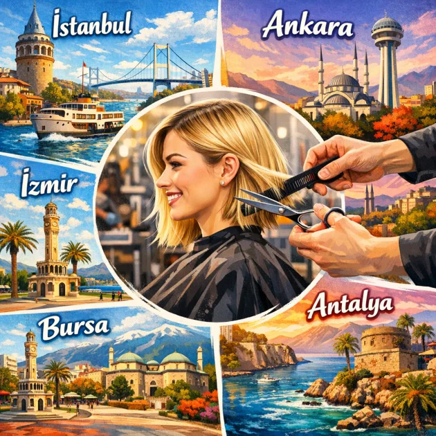 Kadın Saç Kesim Fiyatları 2026: Şehir Karşılaştırma