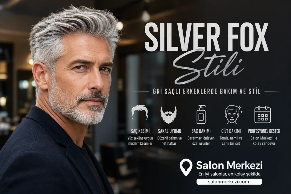 Silver Fox Stili: Gri Saçlı Erkeklerde Bakım ve Stil