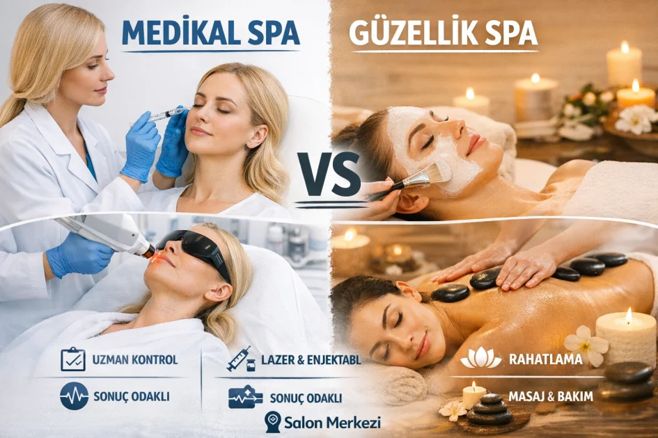 Medikal SPA Nedir? Güzellik SPA’dan Farkları