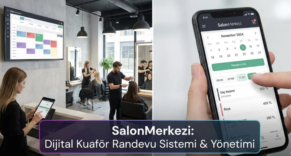 En İyi Kuaför Randevu Sistemi ve Yönetim Yazılımı