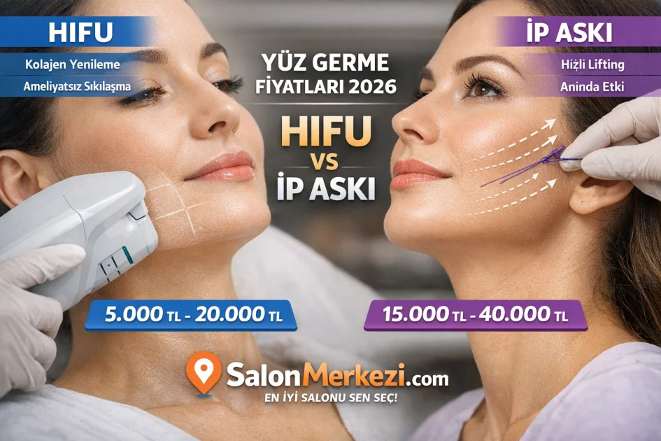 Yüz Germe İşlem Fiyatları 2026: İp ve HIFU Karşılaştırma