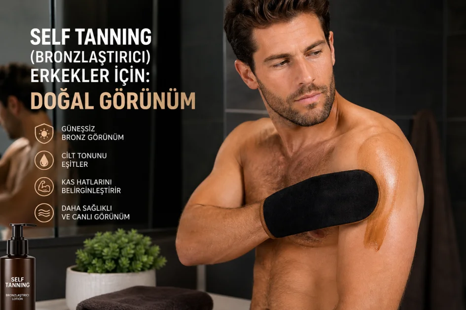 Self Tanning (Bronzlaştırıcı) Erkekler İçin: Doğal Görünüm Rehberi