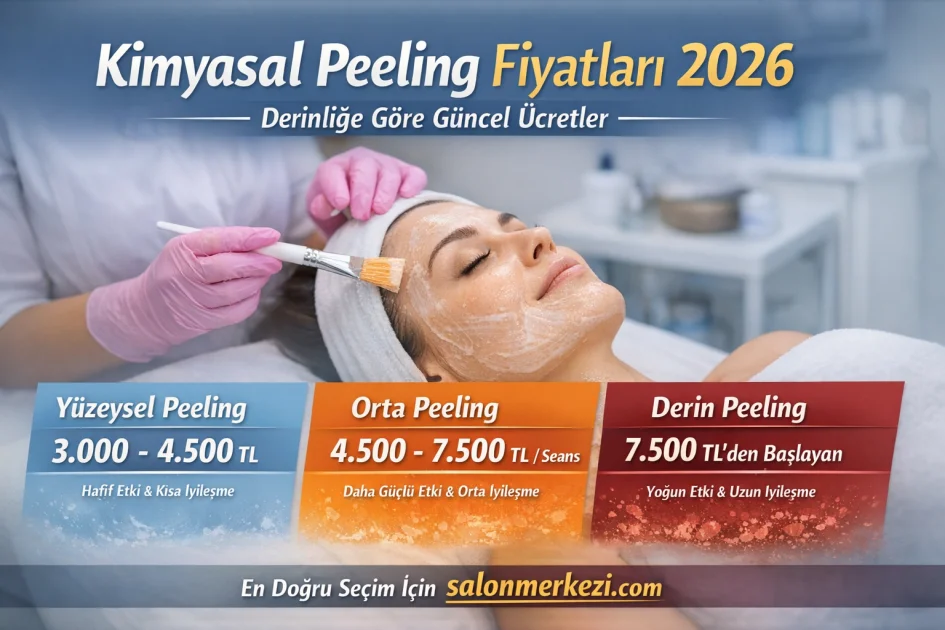 Kimyasal Peeling Fiyatları 2026: Derinliğe Göre Güncel Rehber