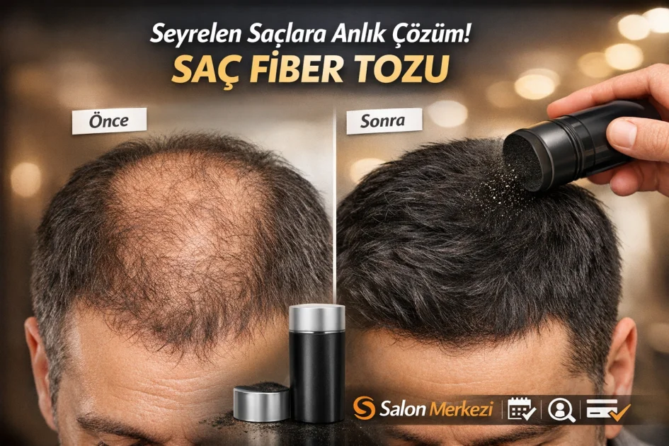 Saç Fiber Tozu: Seyrelen Saçlara Anlık Çözüm