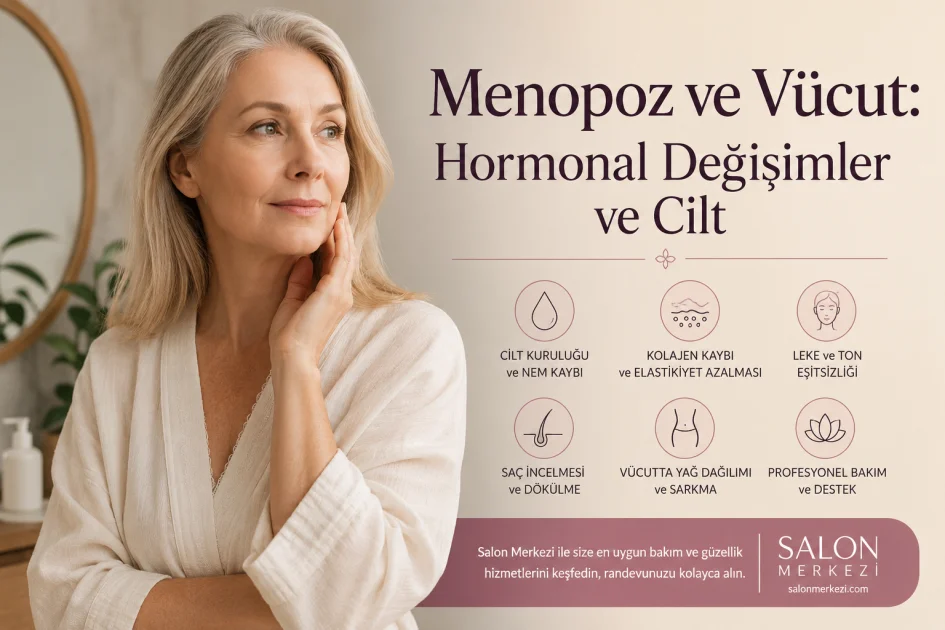 Menopoz ve Vücut: Hormonal Değişimler ve Cilt